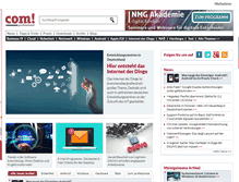 Tablet Screenshot of com-magazin.de